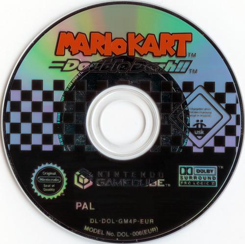 Mario Kart Double Dash Disc Scan - Click for full size image